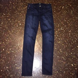 Hudson Barbara high waist navy jeans SZ.28